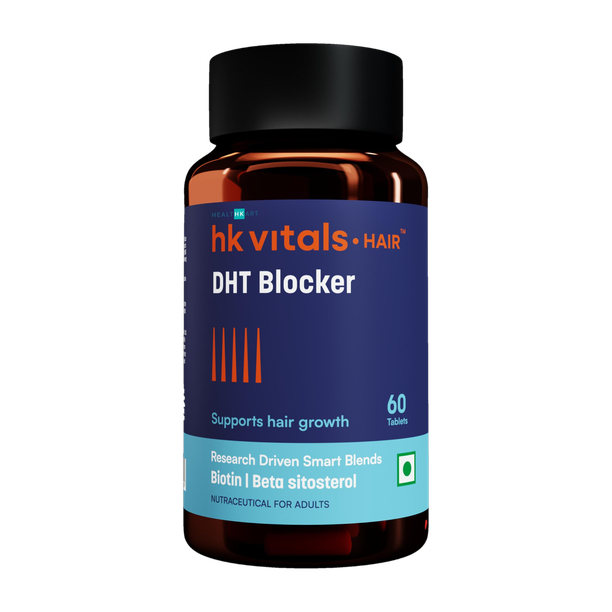 HEALTHKART HK Vitals DHT Blocker with Biotin, Helps Reduce Hair Fall
