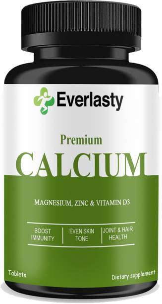 Everlasty Calcium, Magnesium, Zinc, D3 & B12 Tablets (G142)