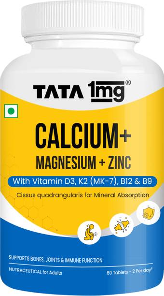 TATA 1mg Calcium Magnesium Zinc with D3 & K2