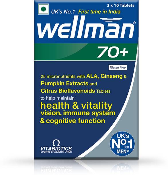 wellman 70+ Multivitamin Health Supplement For Men