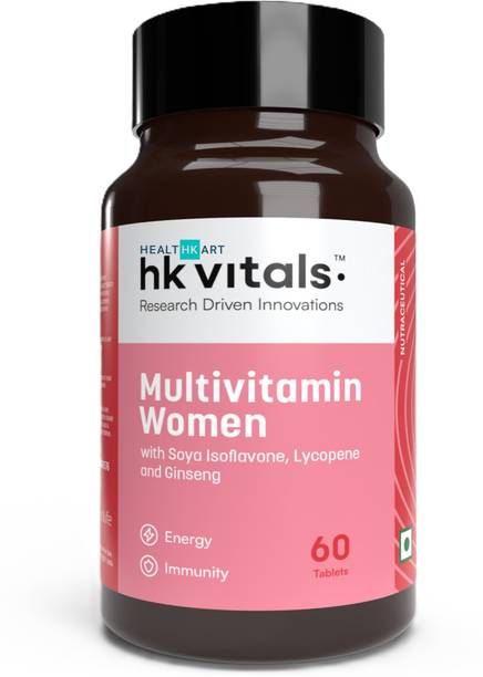 HEALTHKART HK Vitals Multivitamin for Women, With Zinc, Vitamin C, Multiminerals