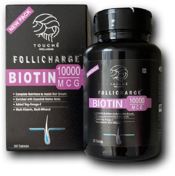 Follicharge Multivitamin For Men And Women Touche Wellness Pack of