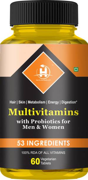 Healthy Nutrition Multivitamins With Probiotics For Immunity | Hair | Metabolism For Men & Women