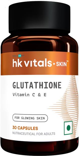 HEALTHKART Glutathione with Vitamin C, For Clear Skin
