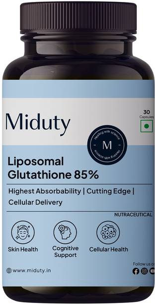 Miduty Liposomal Glutathione 85% - Skin Whitening - Anti-aging-Lipoglow-High Absorption
