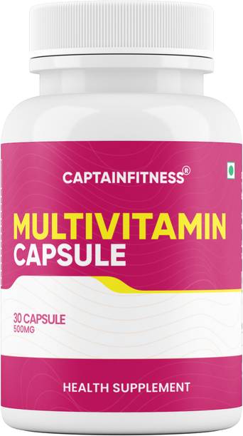 CaptainFitness Multivitamin |Vitamins & Minerals |Boosts Immunity & Overall Well Being