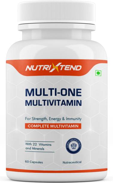 Nutrixtend Multi-One Complete Multivitamin With 22 Daily Vitamins & Minerals For Immunity