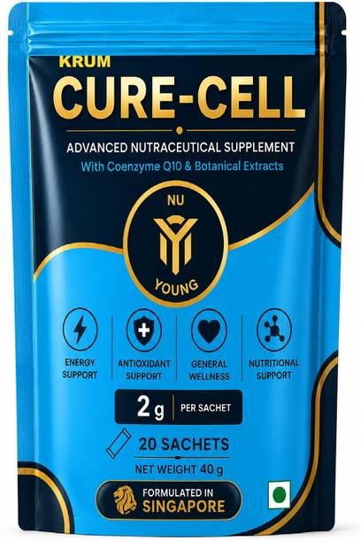 KRUM NU YOUNG CURE-CELL Advanced Nutraceutical Supplement 20 sachet (40 g)