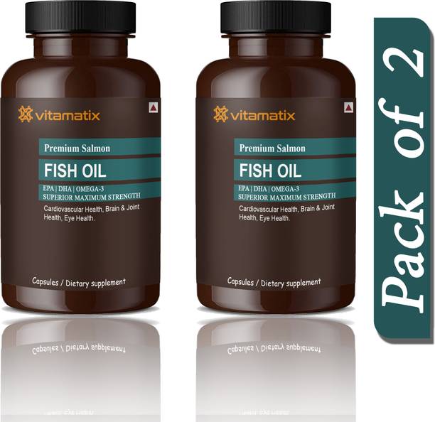 Vitamatix Salmon Fish Oil 1000mg Triple Strength 660mg (S217)