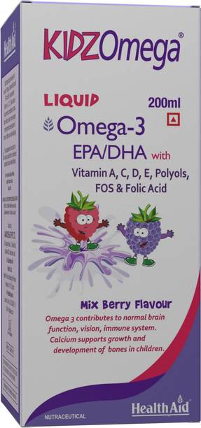 HealthAid KidzOmega - Brain, Vision & Immunity Boost for Kids