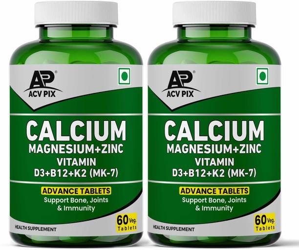 acv-pix calcium magnesium zinc tablet for Women & Men | strong bone