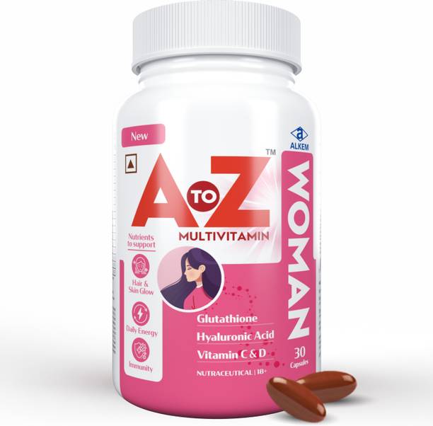 A to Z Multivitamin Woman|Complete Daily Nutrition|Supports Skin Glow,Hair Strength