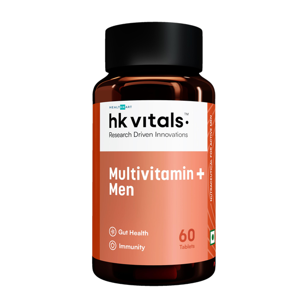 HEALTHKART HK Vitals Multivitamin Plus Men, For Energy, Stamina, Immunity, Bone & Muscle