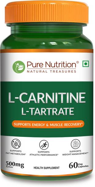 Pure Nutrition L-Carnitine 500mg | Weight Management & Energy Booster