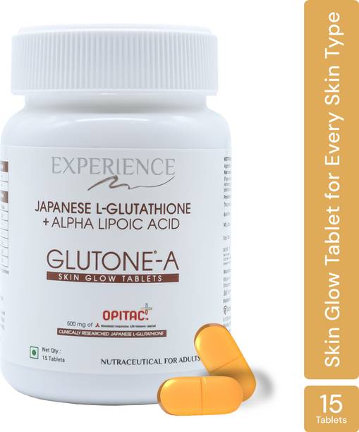 Glutone A Glutathione with Alpha Lipoic Acid for Glowing Skin, Pigmentation & Dark spots