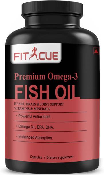 Fitcue Fish Oil (Triple Strength) With 1000Mg Omega 3 (K101)