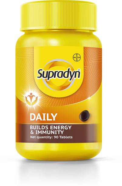 Supradyn Daily Multivitamin with 12 Vitamins, Zinc | For Immunity & Energy Tablets Tablets