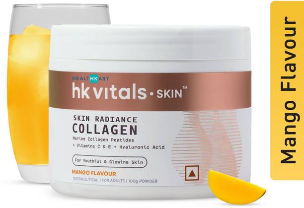 HEALTHKART HK Vitals Skin Radiance Collagen Supplement with Biotin, Mango