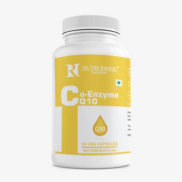NutriRione Co Enzyme Q10 120 mg Antioxidant, Heart health, Cellular energy