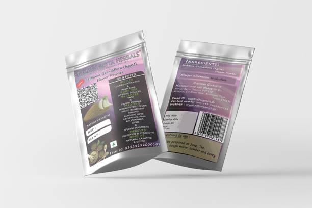 SIDHARA BETTA HERBALS Sesbania Grandiflora Flower Powder |Agase Flower Powder