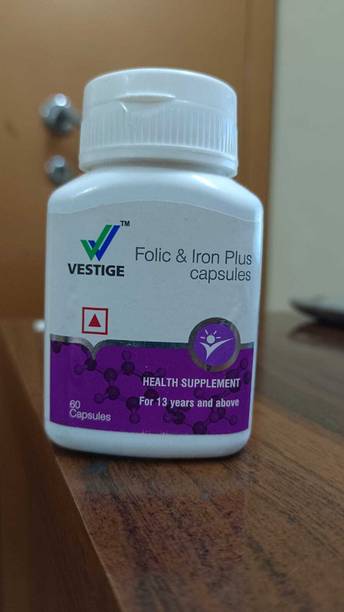 Vestige Folic & Iron Plus – 60 Capsules