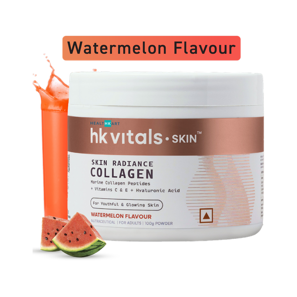 HEALTHKART HK Vitals Skin Radiance Collagen Supplement with Biotin, Watermelon
