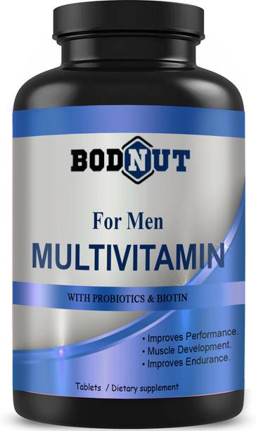 Bodnut Multivitamin For Men, Multivitamin Women Tablets (G57)