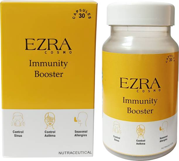 Ezra Cosmo Immunity Booster with Citrus Bioflavonoids, Quercetin, Vitamin C and Zinc