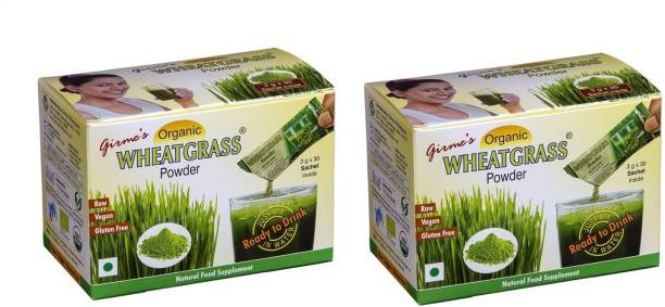 Girme's Wheatgrass Powder - (3gx30) x sachet pack of 2