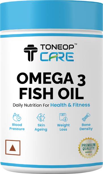 Toneop Care ToneOpCare Omega 3 Fish Oil Capsules /60 Oil Filled Capsules