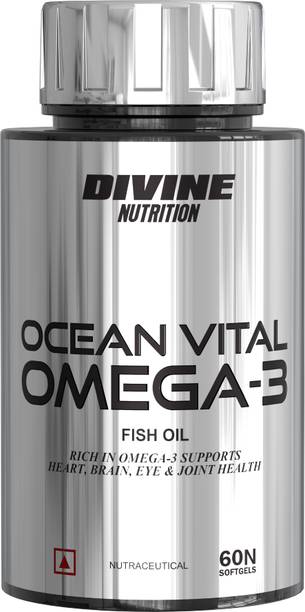 Dn With Divine Nutrition OMEGA-3 FISH OIL-(60)