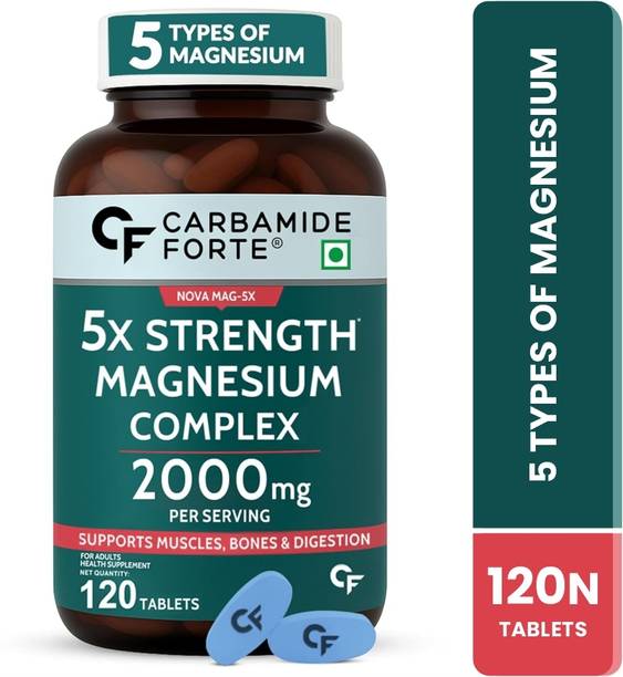 CARBAMIDE FORTE 5X Strength Magnesium Glycinate 2000mg | Supports Muscles, Bones & Digestion