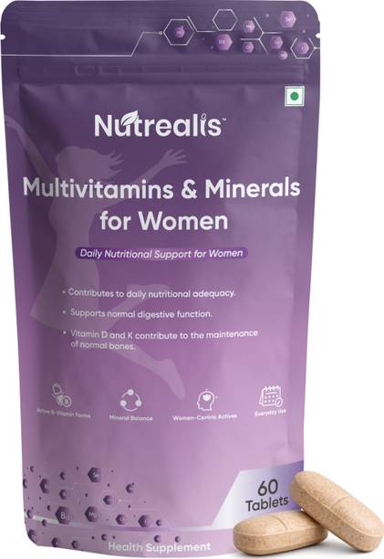 Nutrealis Multivitamins for Women | 25+ Nutrients, Probiotics & Botanicals