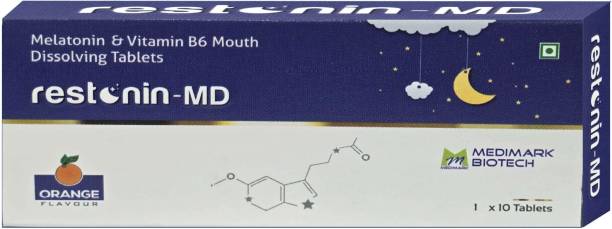 restonin Melatonin Vitamin B6 Mouth Dissolving Tablet