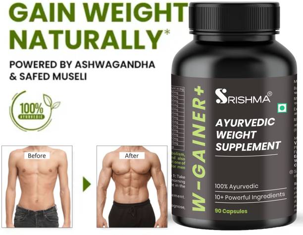 Srishma Advanced muscle mass gainer for faster weight gain, strength, and energy