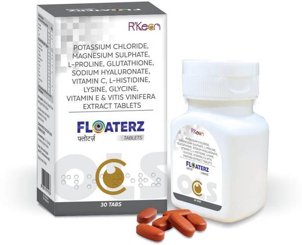 Floaterz Multivitamin For Men and Women | Antioixdants & Vitamin C | Best Eye Supplement