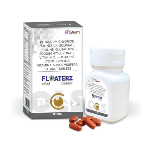 Floaterz Multivitamin For Men and Women | Antioixdants & Vitamin C | Best Eye Supplement