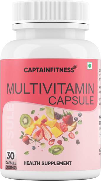 CaptainFitness Multivitamin Capsule | Boost immunity, Support Energy Levels | (42)