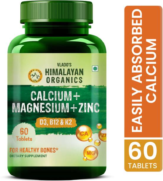 Vlado's Himalayan Organics Calcium Magnesium Zinc Vitamin D3 & B12
