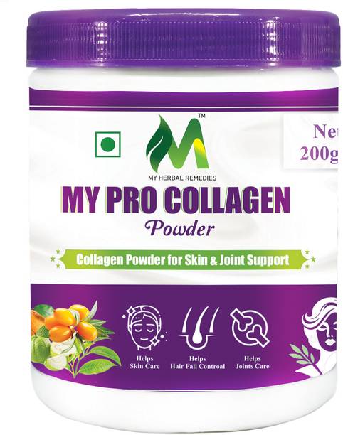 my herbal remedies My Pro Collagen Powder Skin Glow Hair Fall Control Joint Care Herbal Supplement