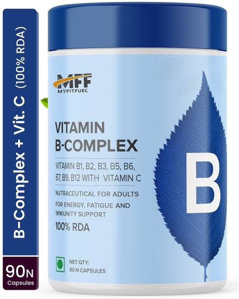 MyFitFuel B-Complex with Vitamin C, 90 Capsules