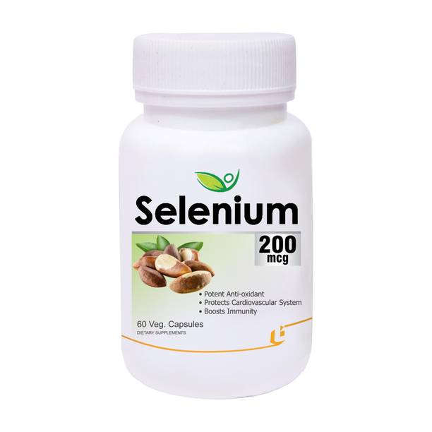 BIOTREX NUTRACEUTICALS Selenium 200mcg - 60 Veg Capsules