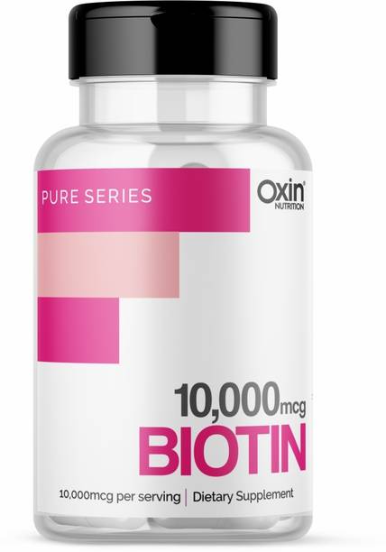 Oxin Nutrition Biotin for Hair Health Reduce Hair Fall & Boost Hair Nail Growth