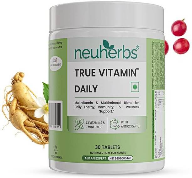 Neuherbs Multivitamin | True Vitamin For Men & Women With Antioxidant Blend