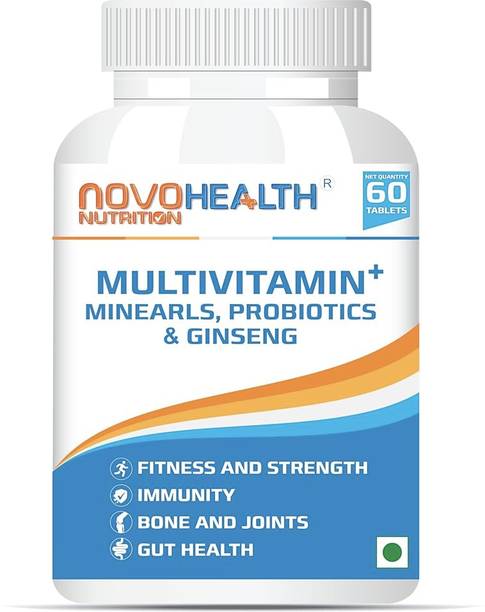 NOVOHEALTH Daily Multivitamin Tablets for Overall Health I For Men and Women