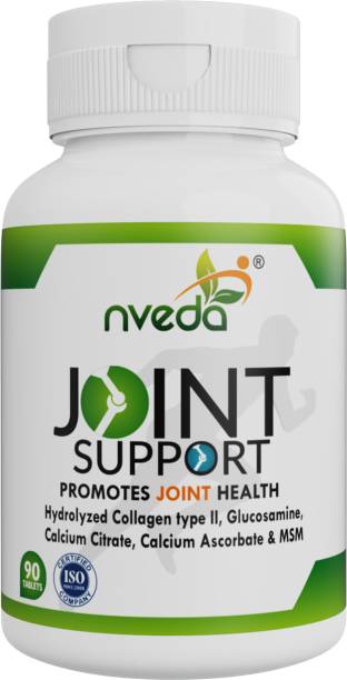 Nveda Joint Support 90 tablets for keeping Joints healthy containing Collagen Type 2, Glucosamine, Calcium and MSM
