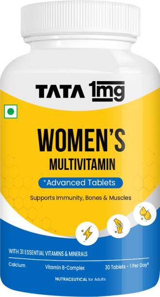 TATA 1mg Womens Multivitamin Veg Tablet with Zinc
