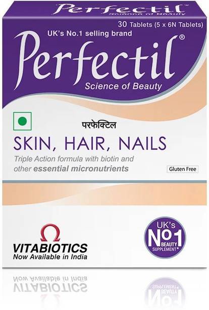 Perfectil Skin, Hair, Nail Supplements(20 Micronutrients Including Biotin)