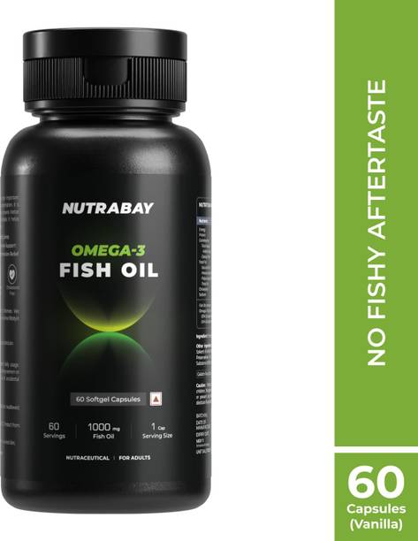Nutrabay Wellness Fish Oil Omega 3 - 1000mg