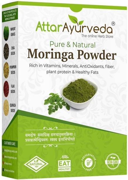 Attar Ayurveda Pure Moringa Powder For Weight Loss